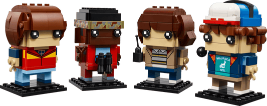 Win LEGO BrickHeadz Stranger Things - Mike, Dustin, Lucas & Will