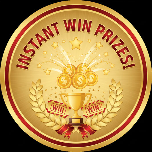 Instant Win Prizes Available