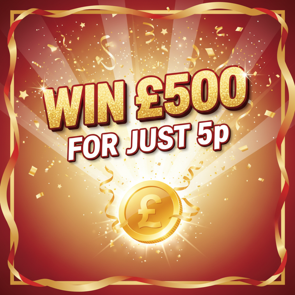 Win £500 for 5p Competition