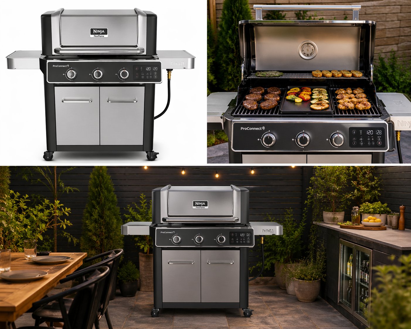 Win Ninja FlexFlame ProConnect Outdoor BBQ