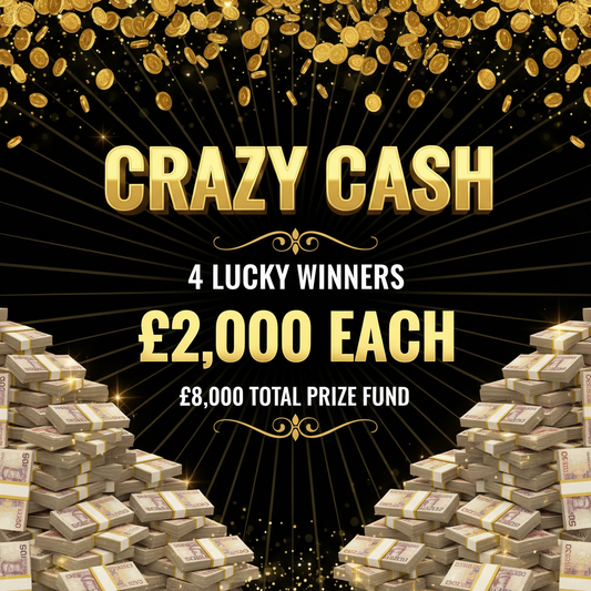 Crazy Cash Detailed Square Banner