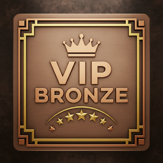 Large VIP Bronze Badge
