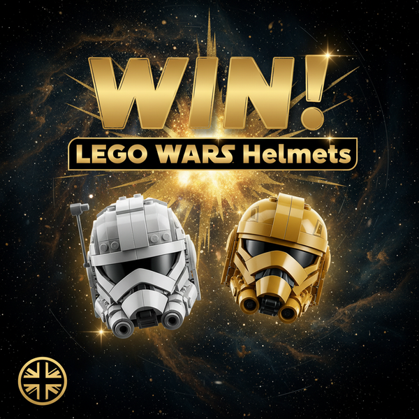 Win LEGO Star Wars Helmets - AT-AT Driver & Captain Rex