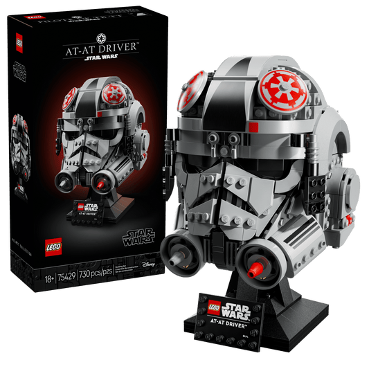 Win LEGO Star Wars Helmets - AT-AT Driver & Captain Rex